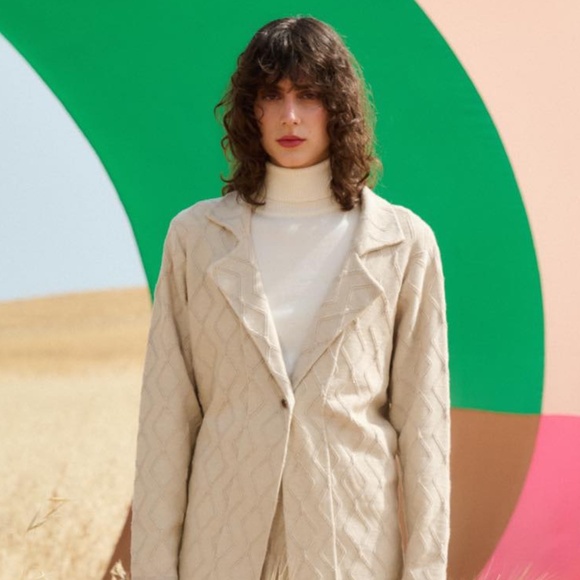 Marina V Paris basic turtleneck sweater S New - Picture 9 of 14